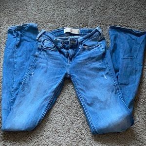 Hollister, medium wash, boot, 00R